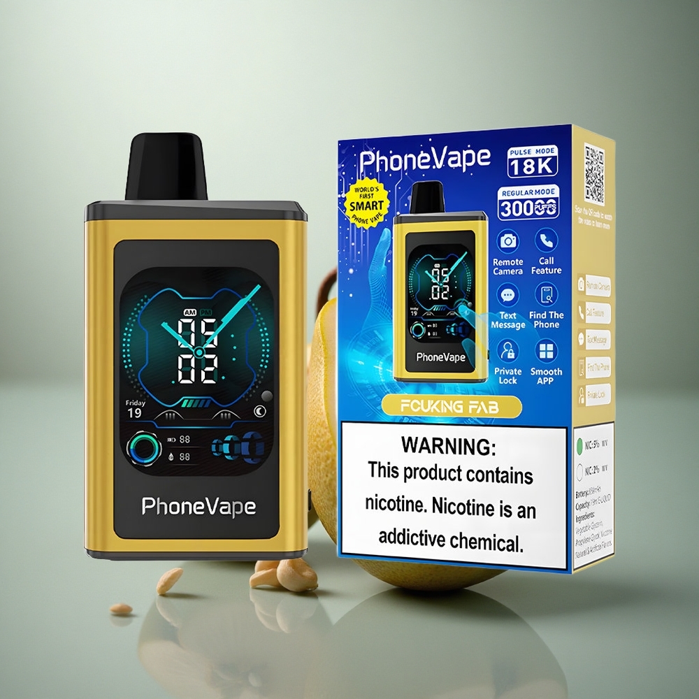 JNR PhoneVape 30000 Verdomd Geweldig Type-C Oplaadbaar App Bestuurd Scherm