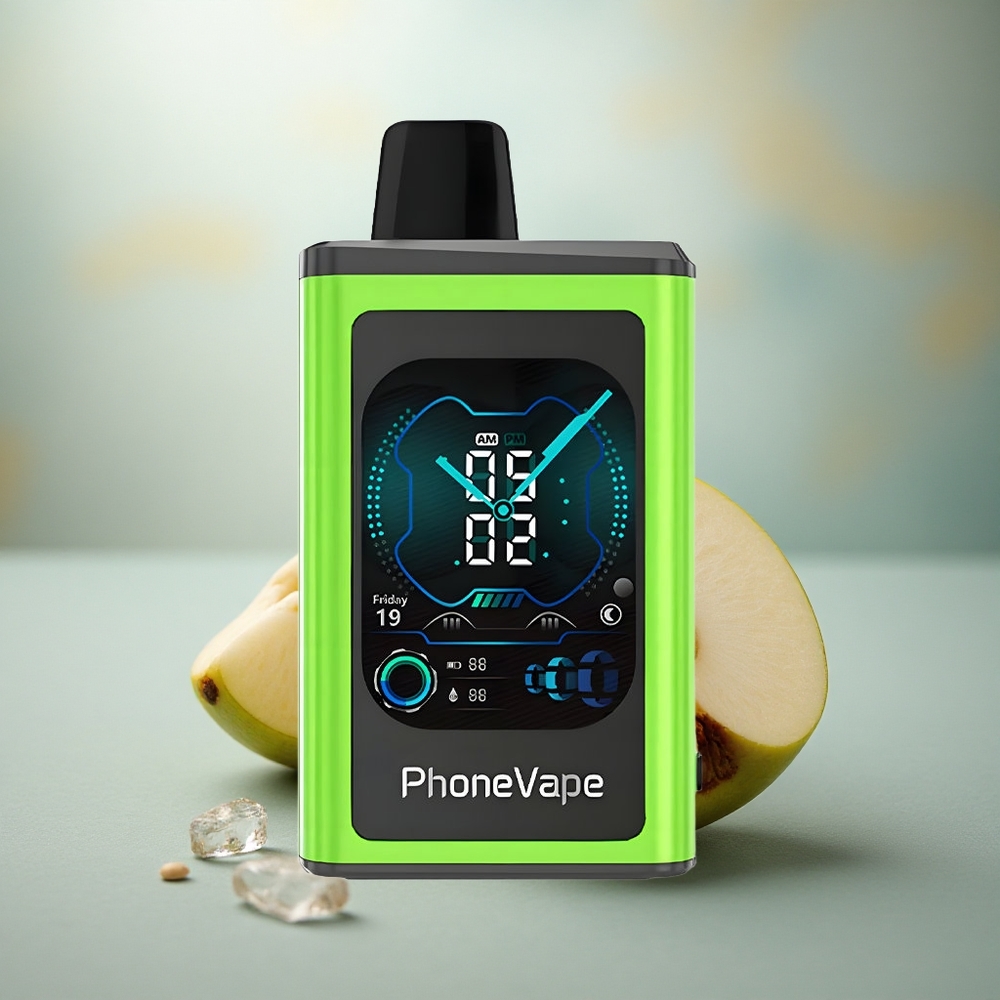 JNR PhoneVape 30000 Zure Appel IJs Turbo Scherm