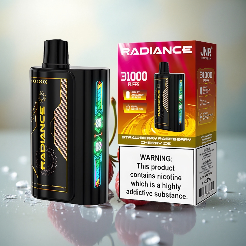 JNR Radiance 31000 Aardbei Framboos Kers IJskoud Dual Mesh Type-C