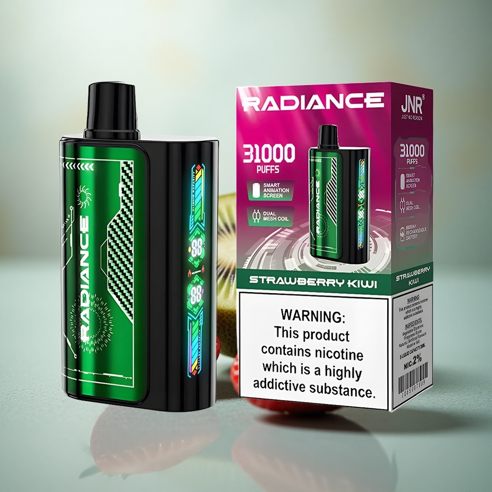 JNR Radiance 31000 Aardbei Kiwi Dual Mesh 28ml Type-C