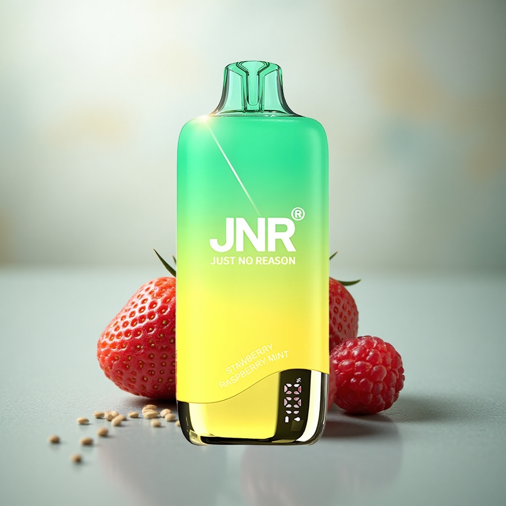 JNR Rainbow 10500 Aardbei Framboos Munt 600mAh 18ml Mesh