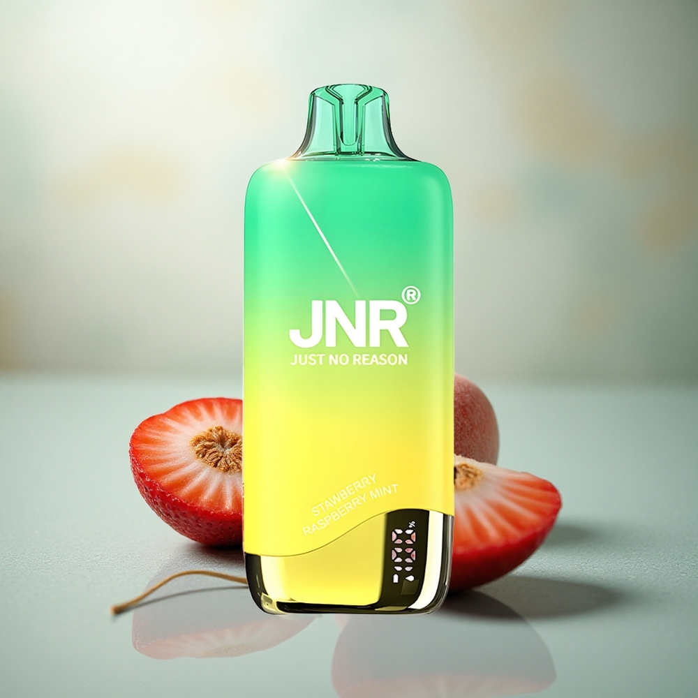 JNR Rainbow 10500 Aardbei Perzikmunt 600mAh Mesh