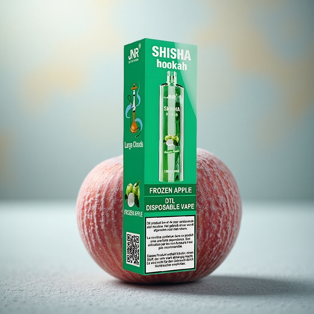 JNR Shisha Hookah 12000 Bevroren Appel 750mAh Type-C