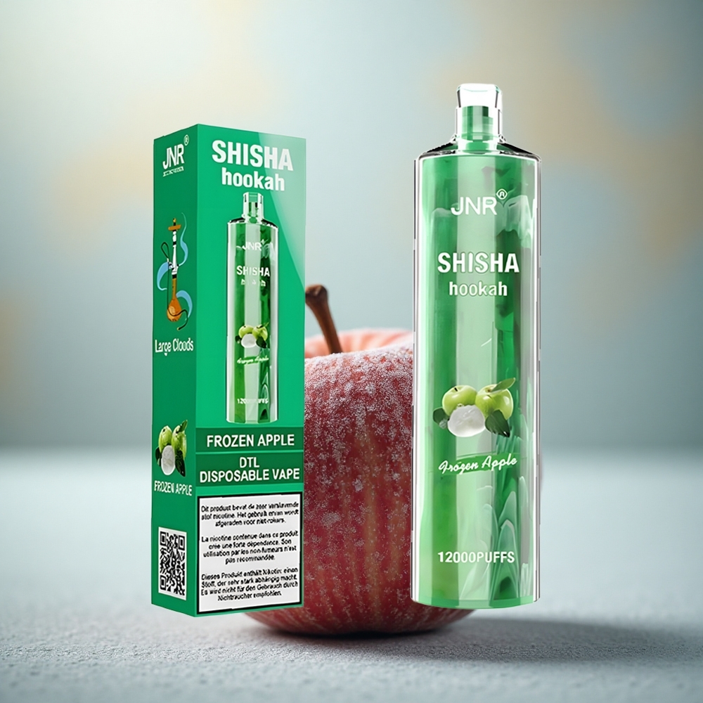 JNR Shisha Hookah 12000 Bevroren Appel 750mAh Type-C
