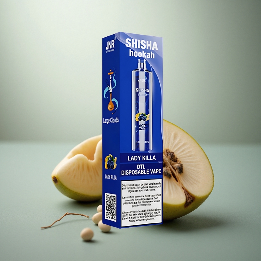 JNR Shisha Hookah 12000 Dame Moordenaar 12000 Puffs 24ml Type-C