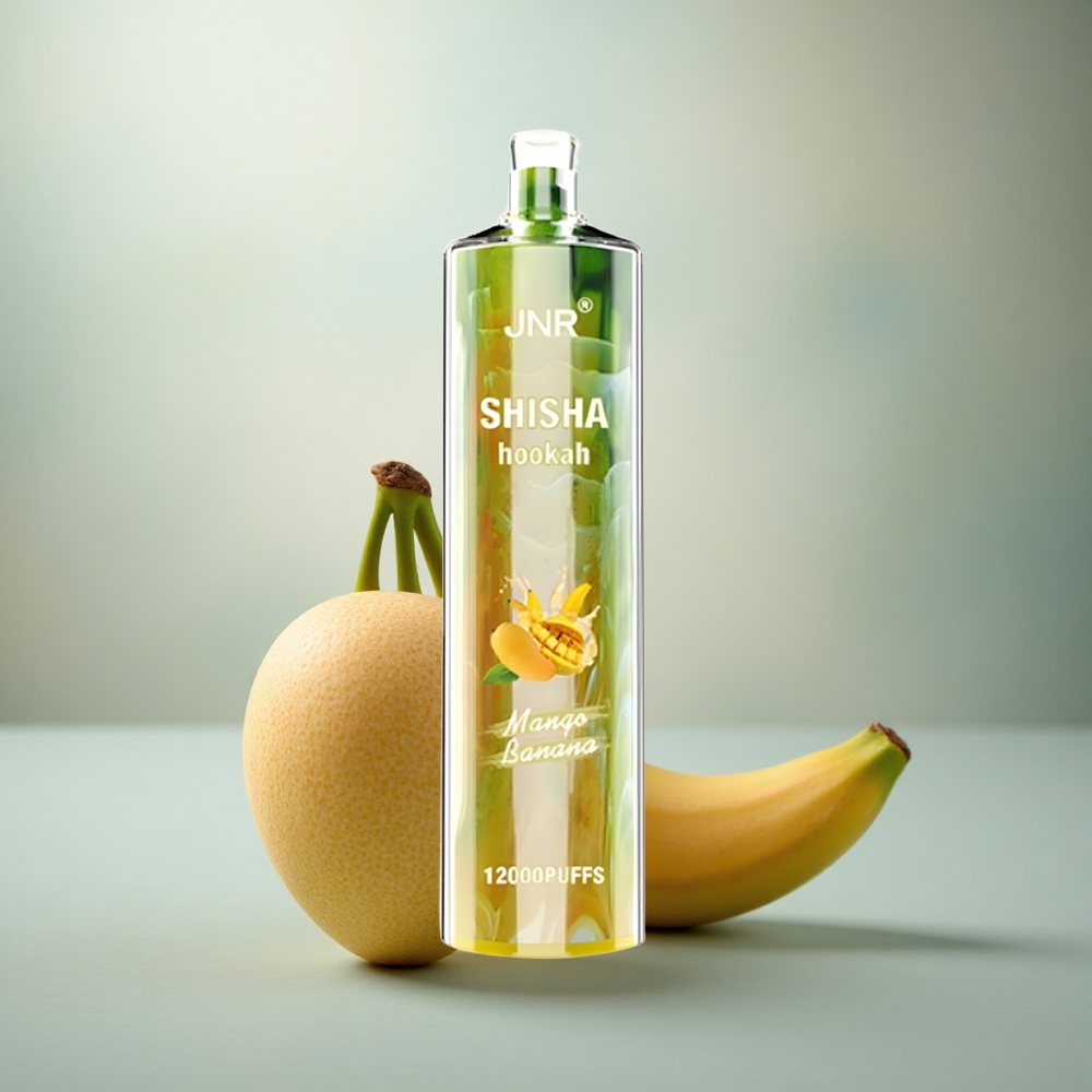 JNR Shisha Hookah 12000 Mango Banaan 24ml 750mAh Type-C