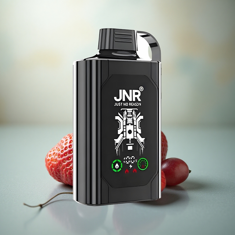 JNR Shisha Hookah Box 20500 Aardbei Druif HD Dual Mesh Coil Type-C