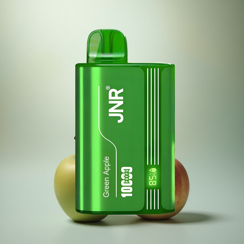 JNR Tank 10000 Groene Appel Perzik Peer Digitale Dual Mesh Type-C