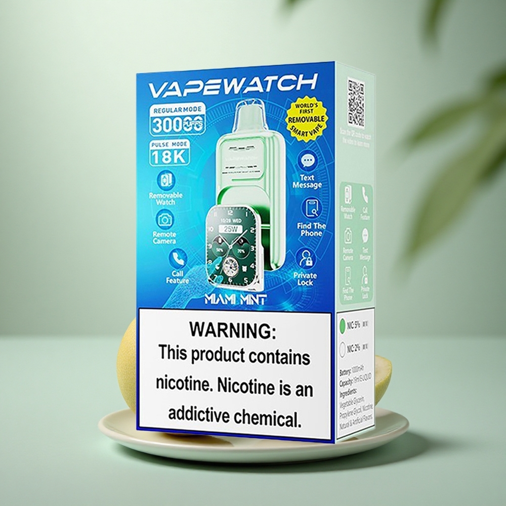 JNR VapeWatch 30000 Amsterdamse Munt Dual Mesh 19mL 1000mAh