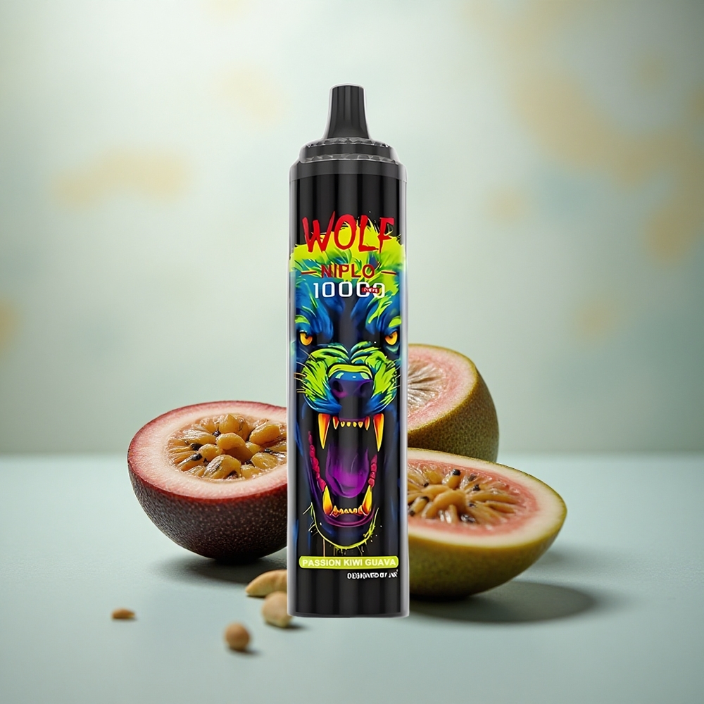 JNR Wolf Niplo 10000 Passie Kiwi Guava 20ml 650mAh