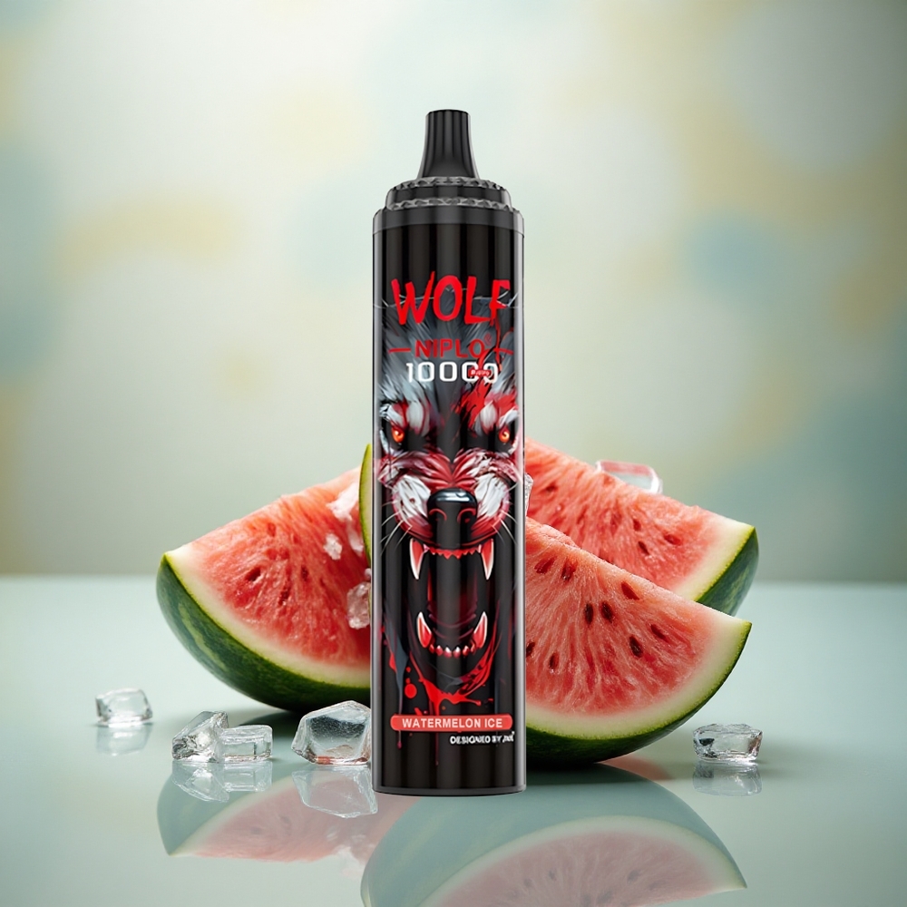 JNR Wolf Niplo 10000 Watermeloen IJs 20ml 650mAh Type-C