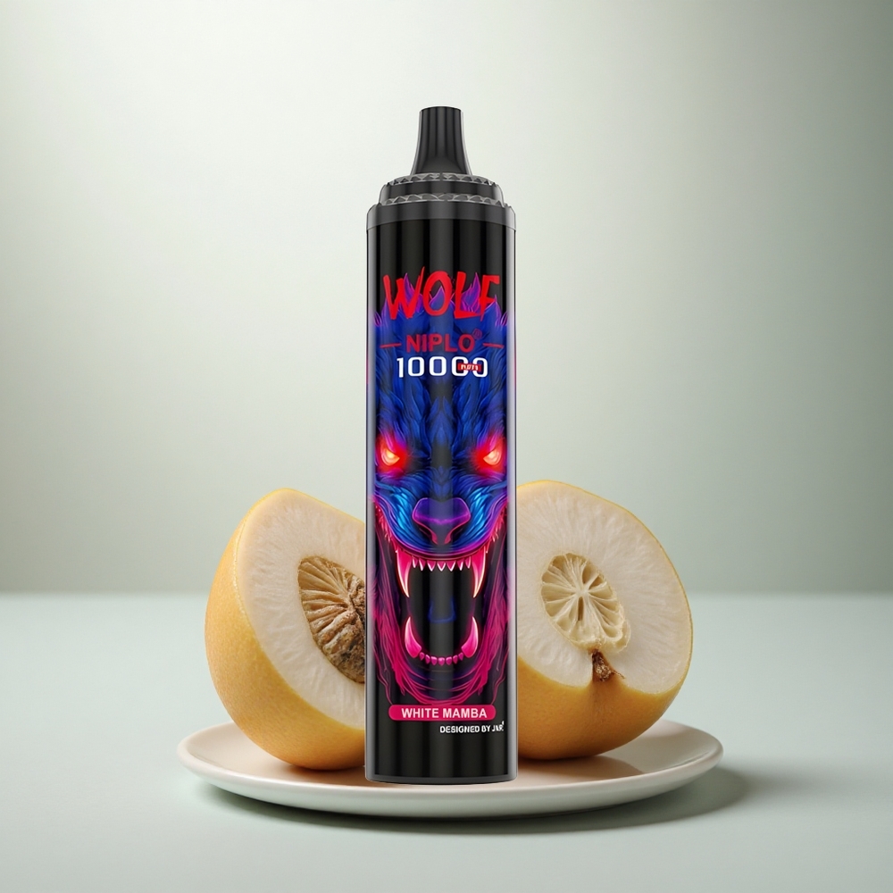 JNR Wolf Niplo 10000 Witte Mamba Mesh 1.0 Ohm Type-C 20ml