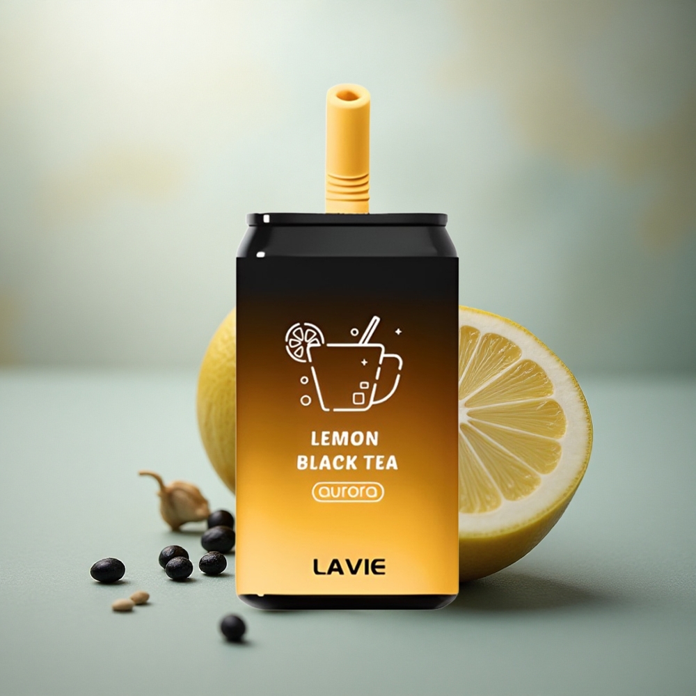 Lavie Aurora 11000 Puffs Citroen Zwarte Thee 22ML Type C