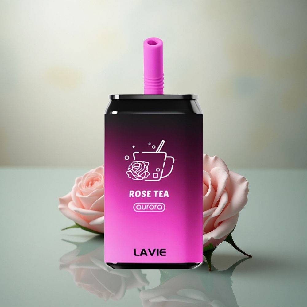 Lavie Aurora 11000 Puffs Roze Thee 650mAh Type C 22ML