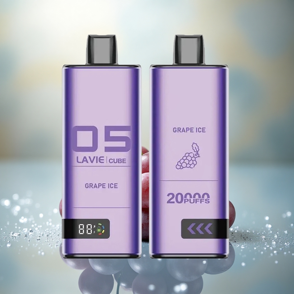 Lavie Cube 20000 Puffs Druif IJs 28ML 5% Type C