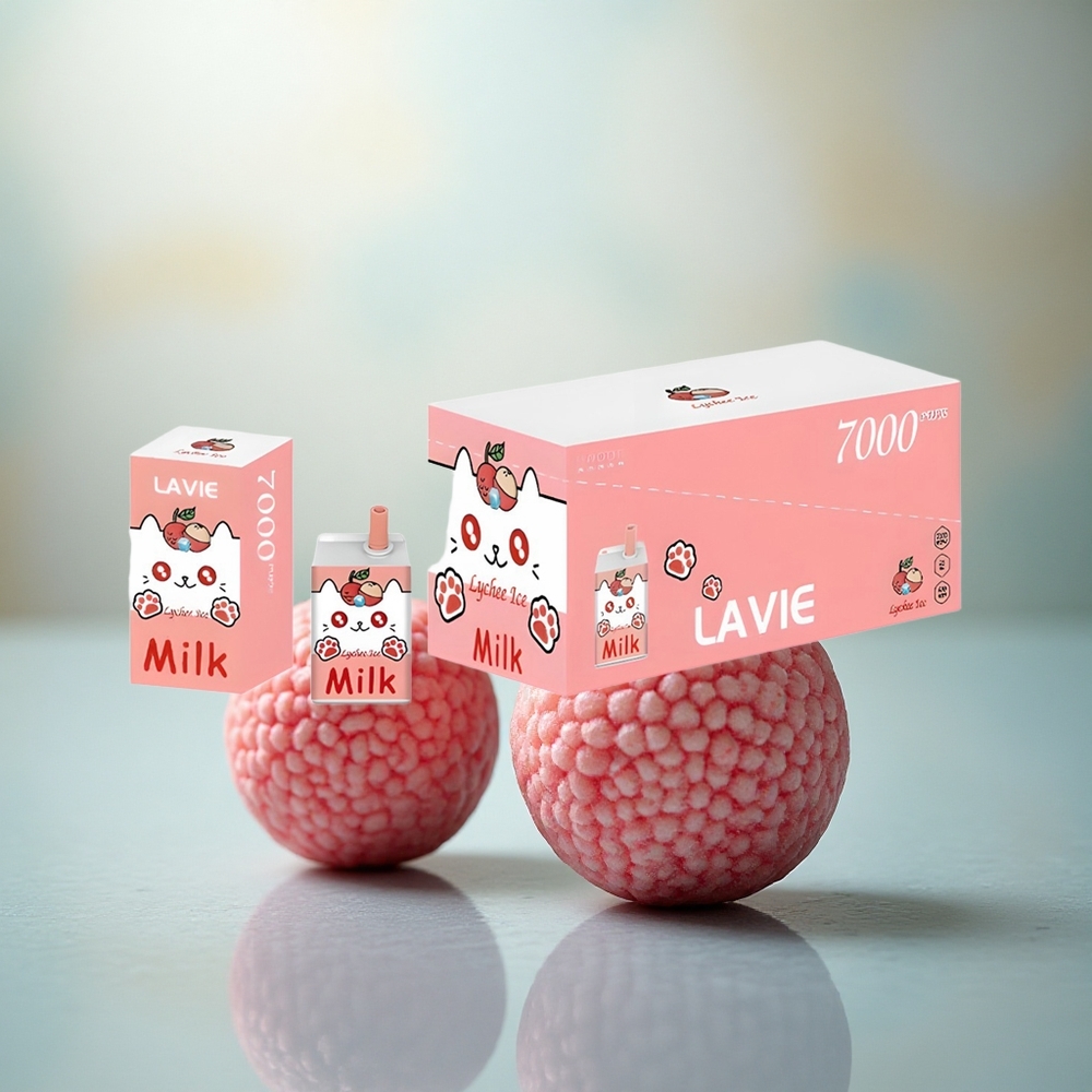 Lavie Milk 7000 Puffs Lychee IJs Type C 600mAh
