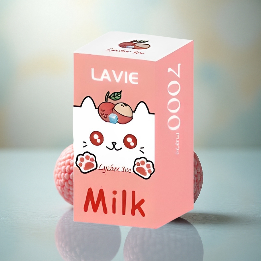 Lavie Milk 7000 Puffs Lychee IJs Type C 600mAh