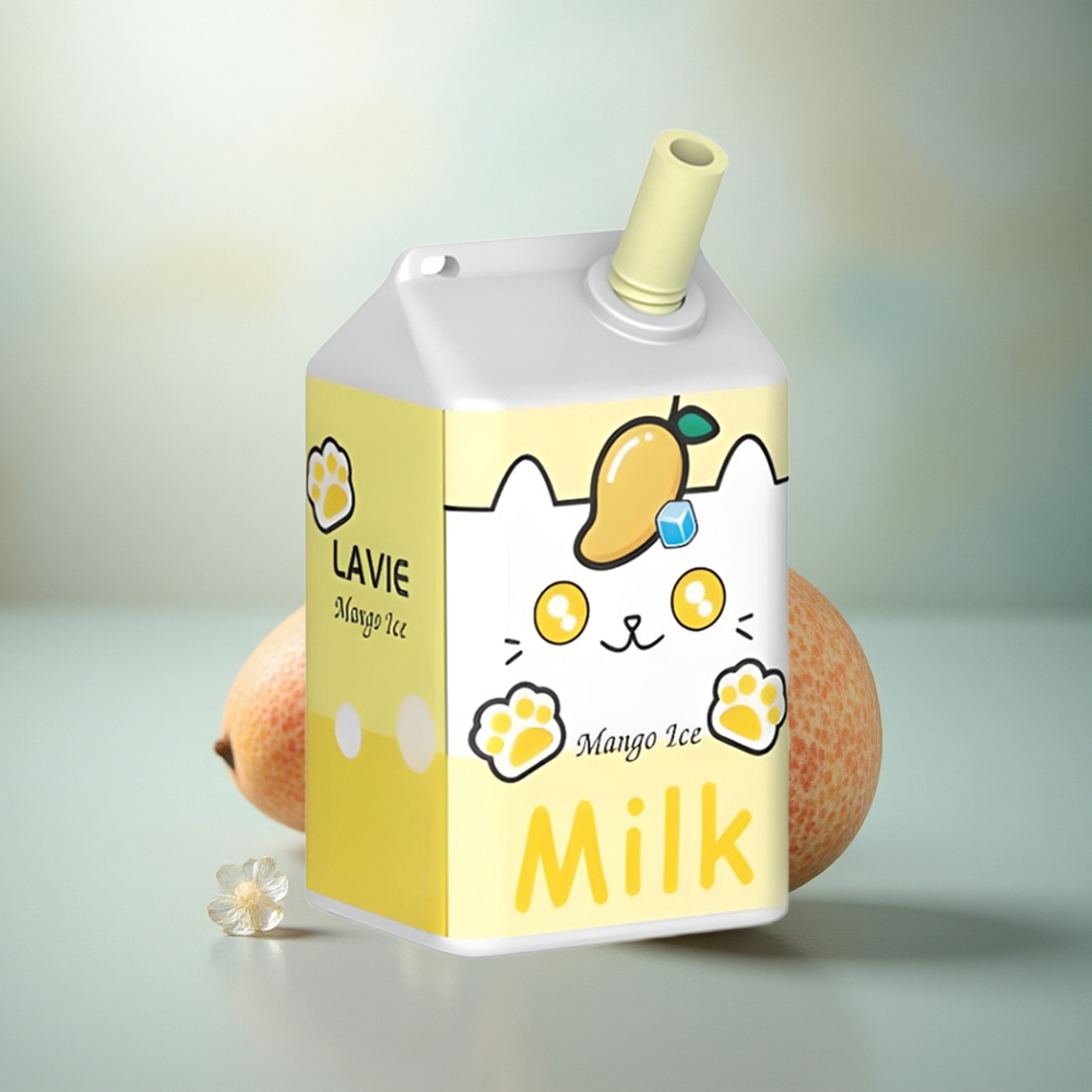 Lavie Milk 7000 Puffs Mango IJs Type C 16ML 600mAh