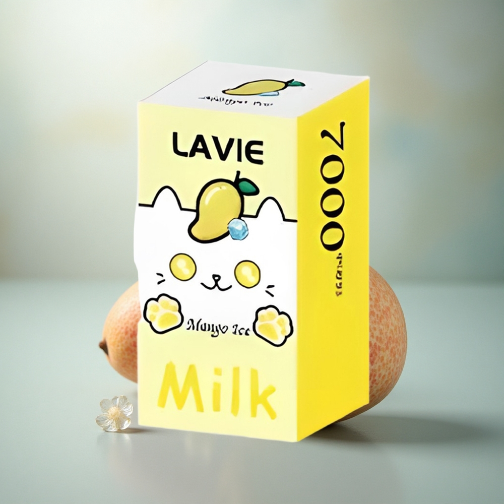Lavie Milk 7000 Puffs Mango IJs Type C 16ML 600mAh