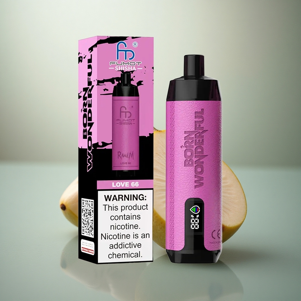 RandM Fumot Shisha 10000 Puffs Liefde 66 LED Mesh
