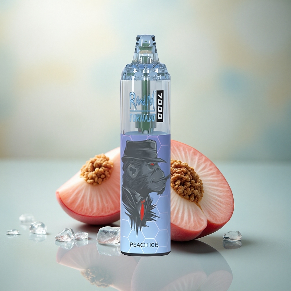 RandM Fumot Tornado 7000 Puffs Perzijs IJs Mesh Type-C
