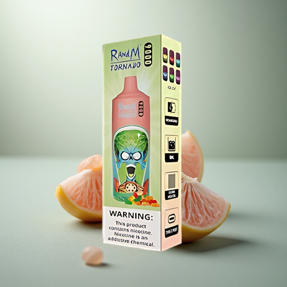 RandM Fumot Tornado 9000 Puffs Gummy Beer Mesh RGB 9000