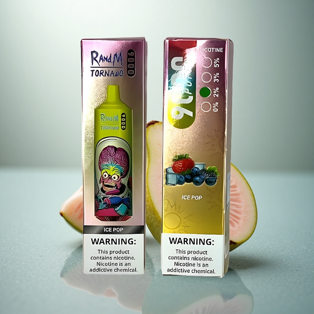 RandM Fumot Tornado 9000 Puffs IJspop 9000 Mesh RGB