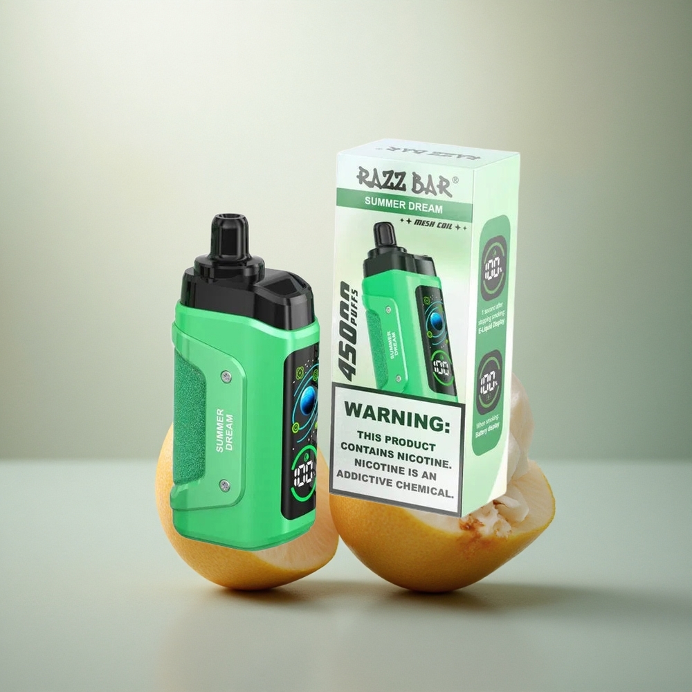 Razz Bar 45000 Puffs Zomerdroom Type-C Mesh 20mg