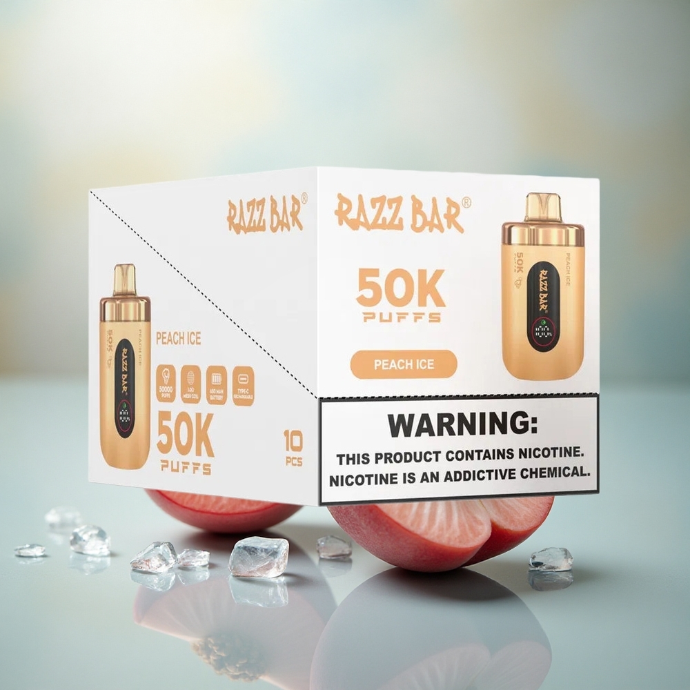 Razz Bar 50K Puffs Perzik IJs Mesh 650 2%