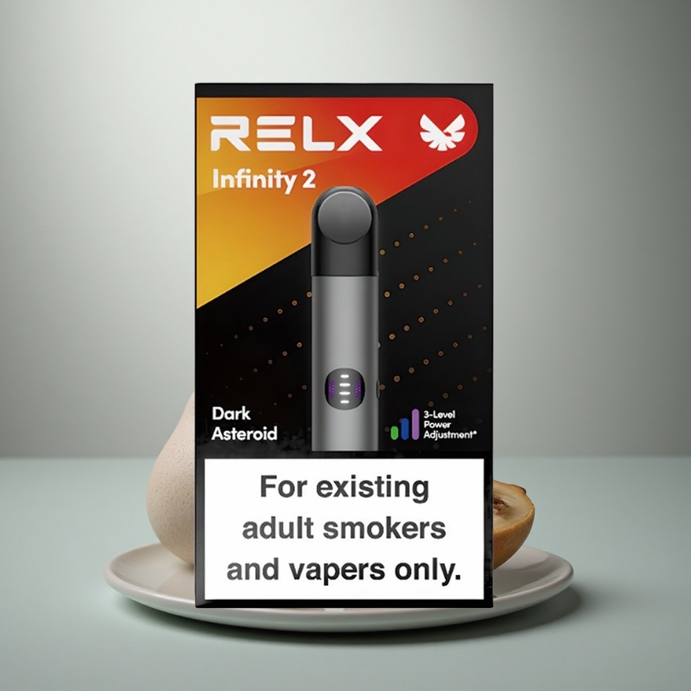Relx Infinity 2 Vape Device Grijs Metallic Volume Pod