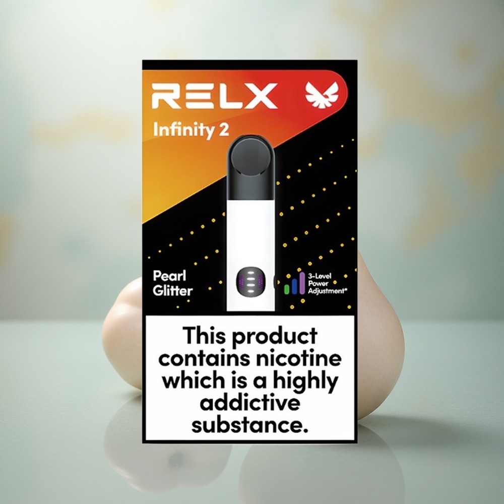 Relx Infinity 2 Vape Device Parel Poeder Metaal 440mAh 1.9ml