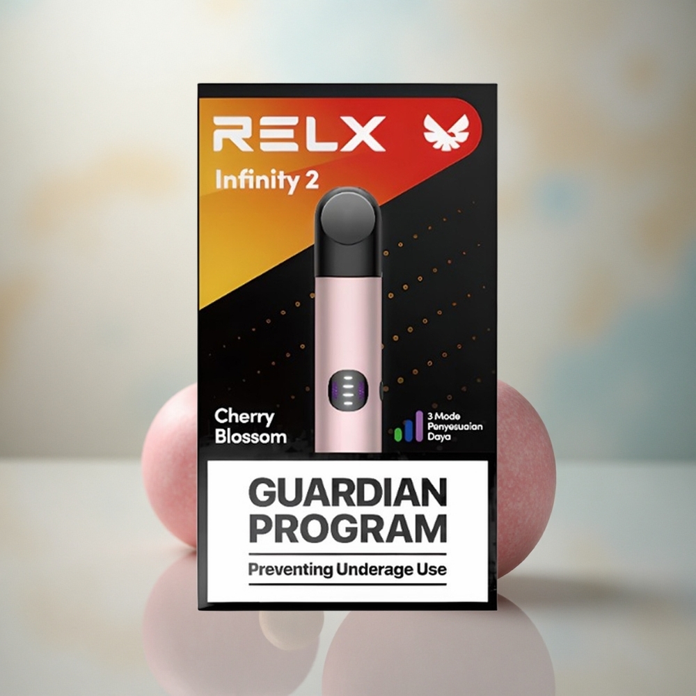 Relx Infinity 2 Vape Device Roze Metaal 1.9ml 440mAh