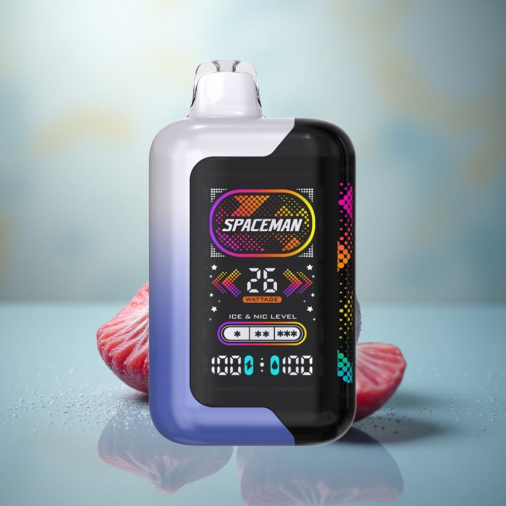 SMOK SPACEMAN SP40000 Puffs Blauwe Framboos IJs 20ml 1000mAh