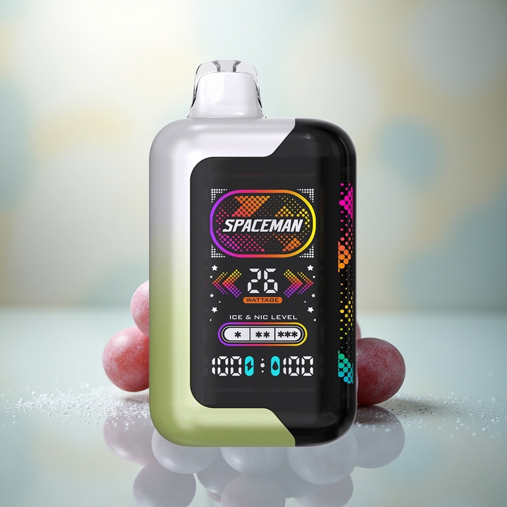 SMOK SPACEMAN SP40000 Puffs Witte Druif IJs 1000mAh 20ml