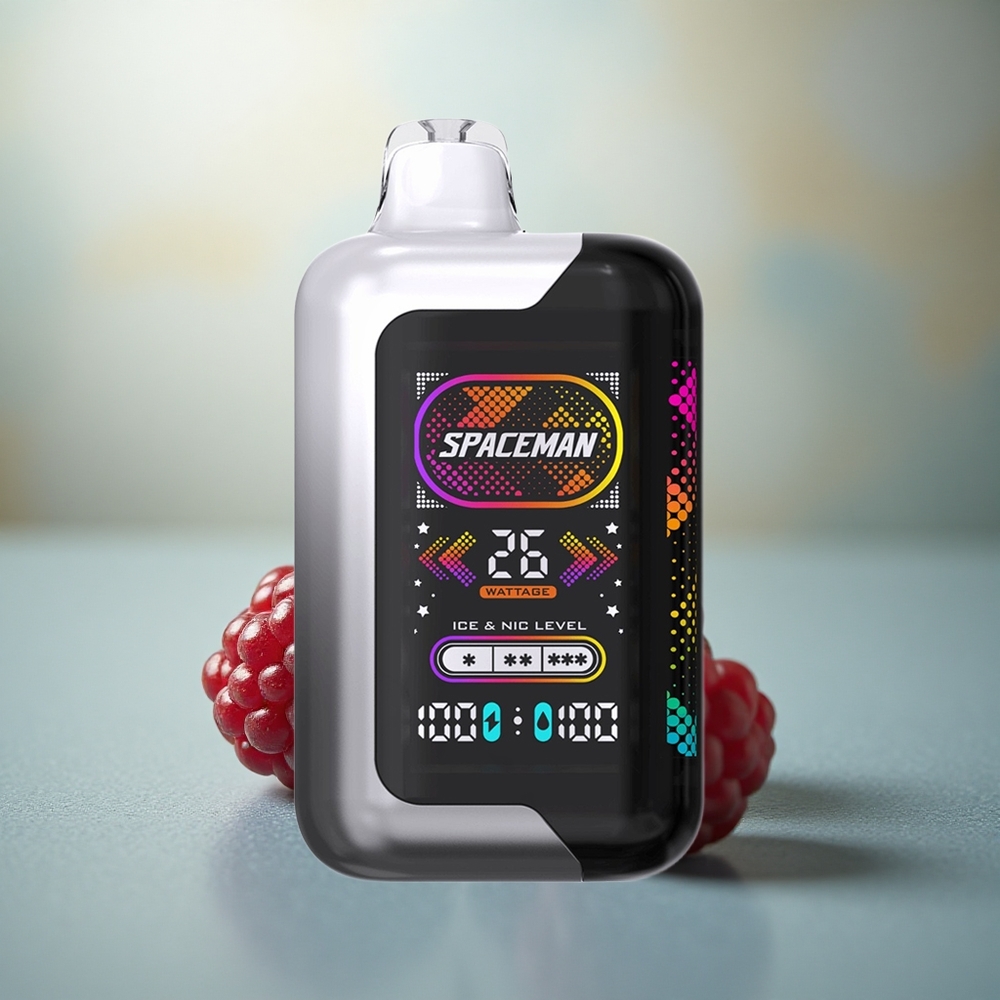 SMOK SPACEMAN SP40000 Puffs Zwartbes Razz 1000mAh 20ml