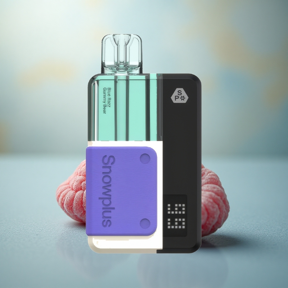 Snowplus Swift 15000 Puffs Pod Kit Blauwe Framboos Dual Mesh Gummy Draagbaar