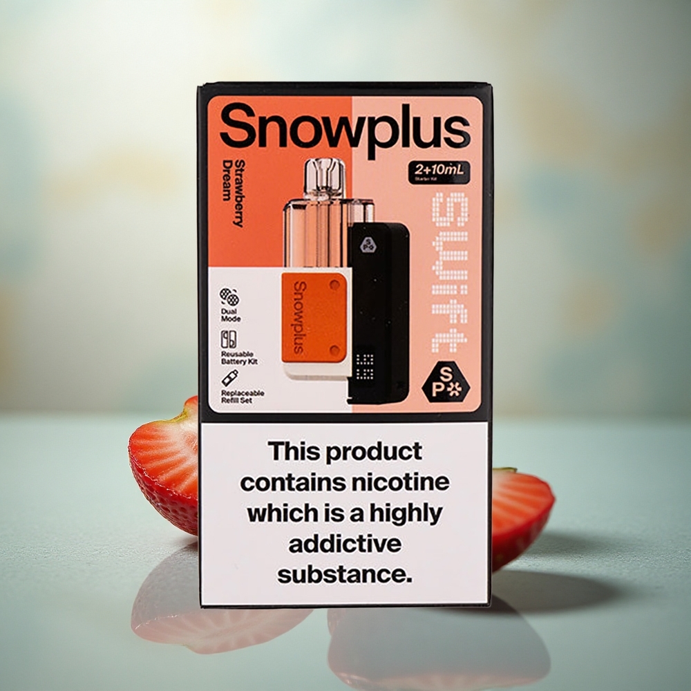 Snowplus Swift 5000 Puffs Aardbei Droom Dual Mesh 1000 mAh