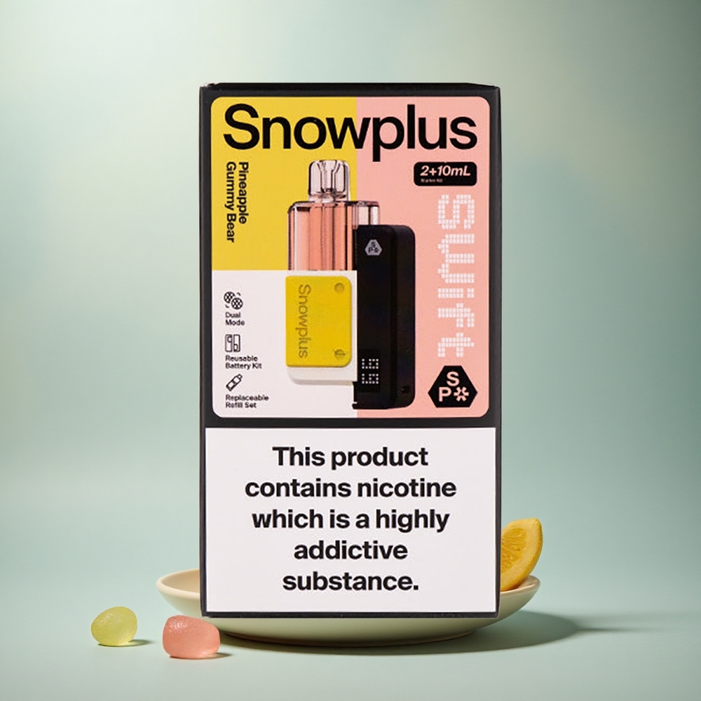 Snowplus Swift 5000 Puffs Ananas Gummi Beer Dual Mesh 1000 mAh