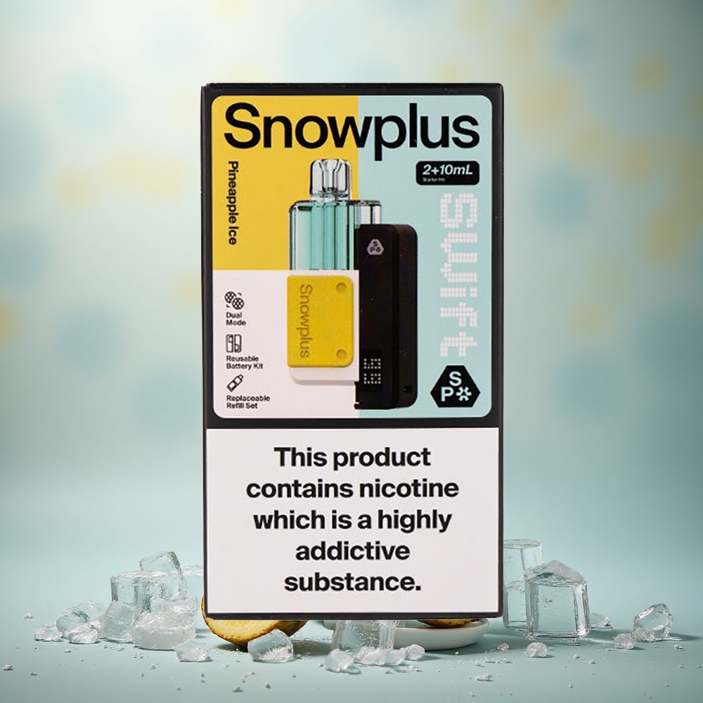 Snowplus Swift 5000 Puffs Ananas IJs Dual Mesh 1000 mAh