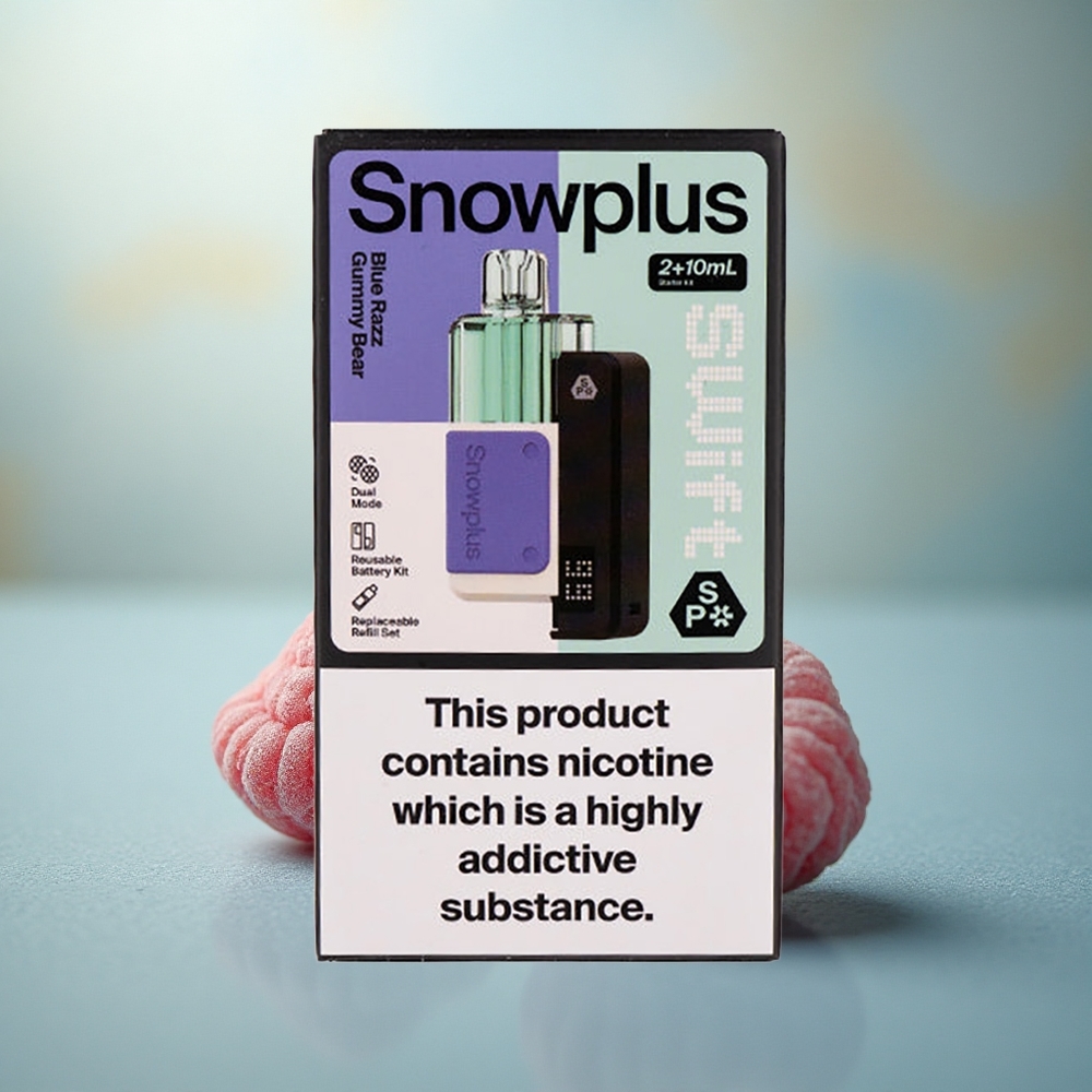 Snowplus Swift 5000 Puffs Blauwe Framboos Gumbeertje Dual Mesh 1000 mAh