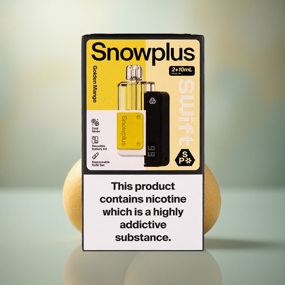 Snowplus Swift 5000 Puffs Gouden Mango Dual Mesh 1000 mAh