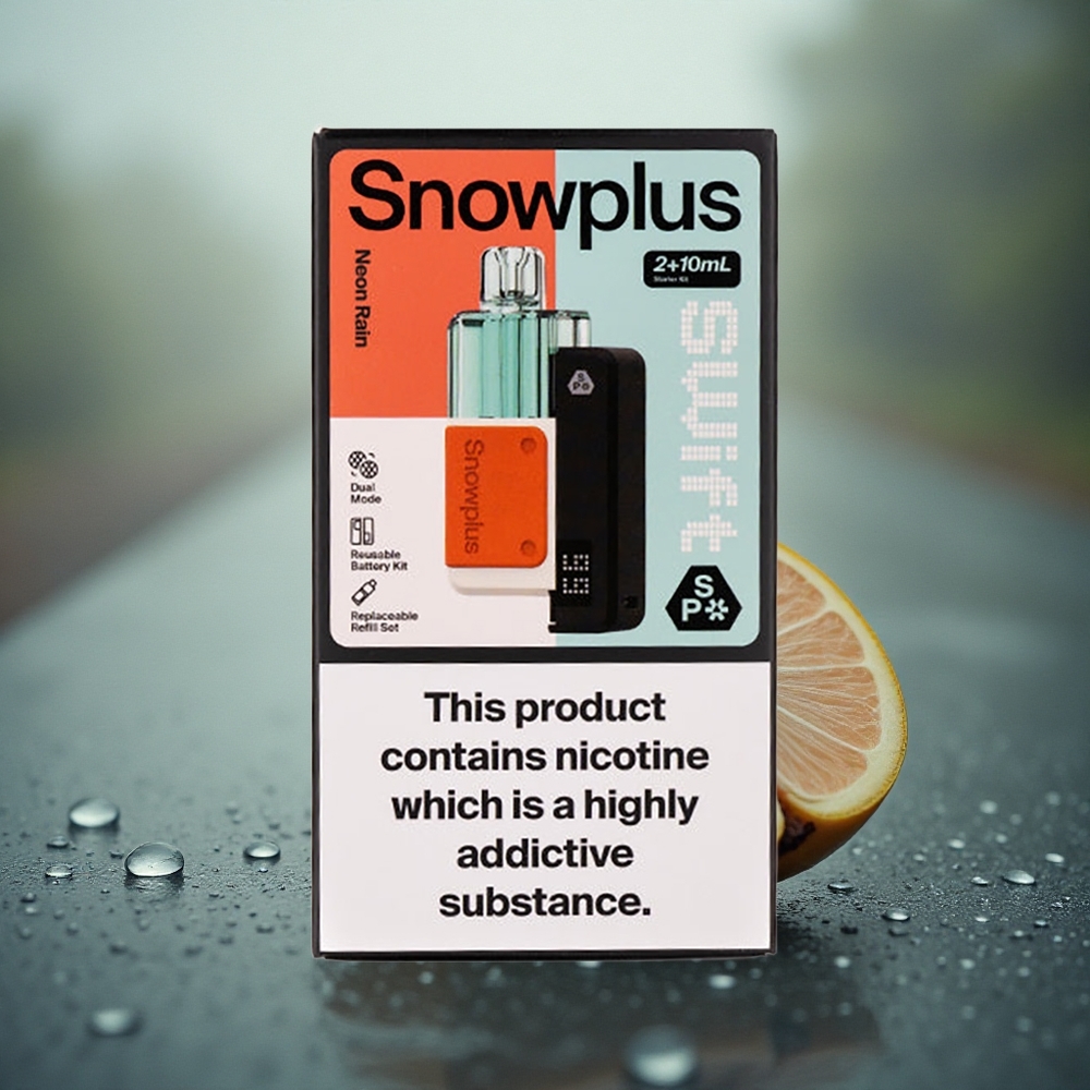 Snowplus Swift 5000 Puffs Neon Regen Dual Mesh 10ml