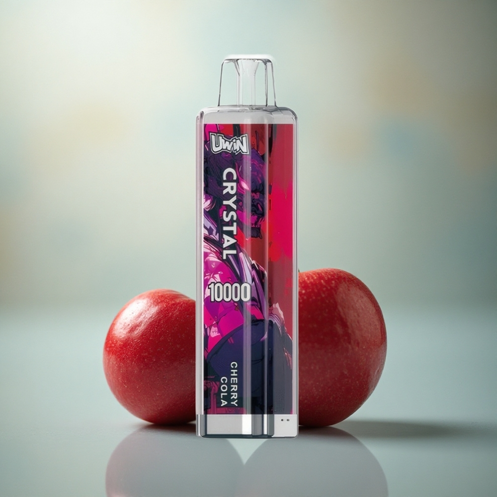 Uwin Crystal 10000 Puffs Kers Cola Lichtshow Mesh Oplaad