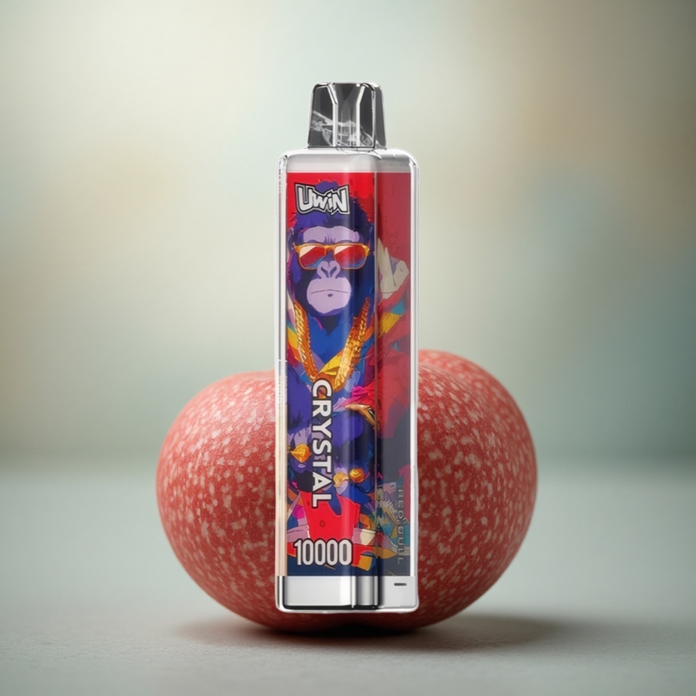 Uwin Crystal 10000 Puffs Rode Stier Kristal RGB 18ml Mesh