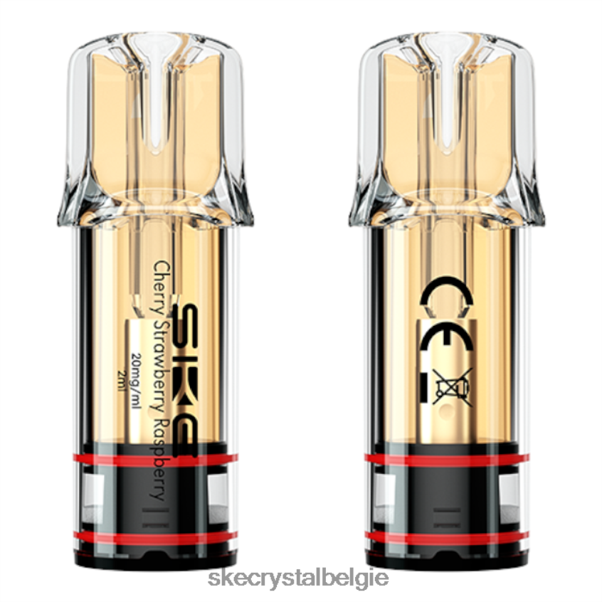 SKE kristallen vapes plus pods kers aardbei framboos J0XP109 SKE Vape Belgie