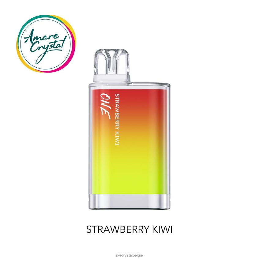 SKE amare crystal één wegwerpvape aardbei-kiwi J0XP30 Crystal Bar Vape Antwerpen