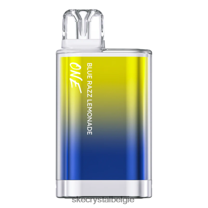 SKE amare crystal één wegwerpvape blauwe razz-limonade J0XP48 SKE Crystal Vape Belgie