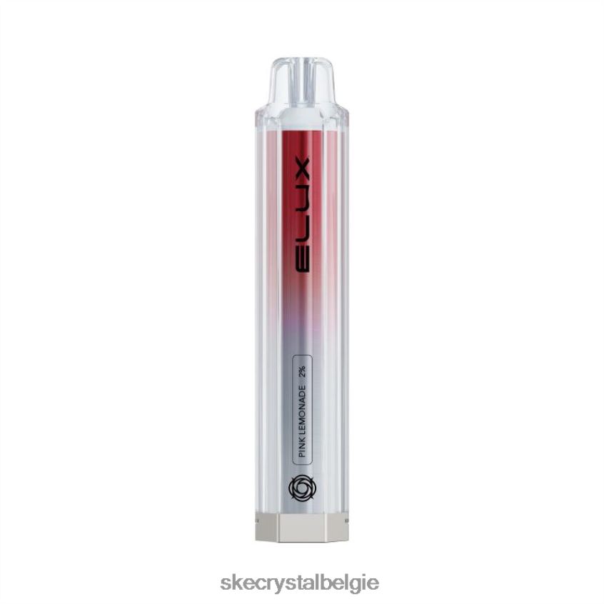 SKE elux kubus 600 roze limonade J0XP38 SKE Crystal Vape Belgie
