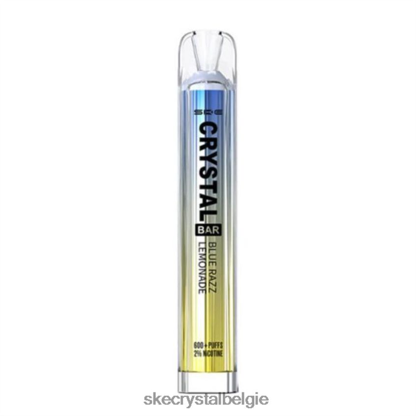 blauwe razz-limonade
